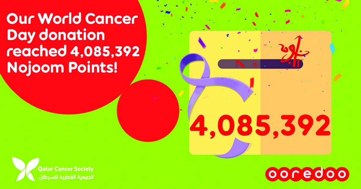 Ooredoo donates 4 million Nojoom Points to QCS The Peninsula Qatar