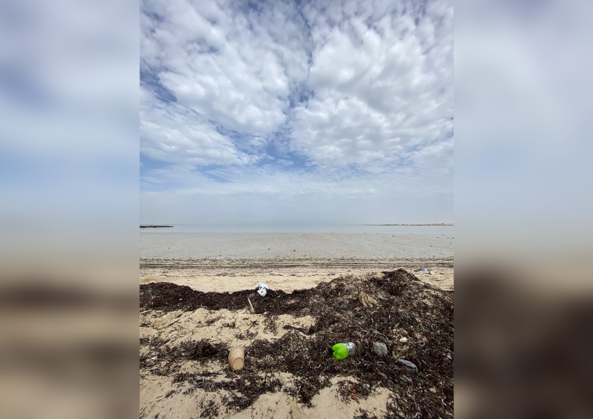 Starting the #KeepQatarClean campaign with beach clean-up at Zikreet, wrote Sheikha Mayassa