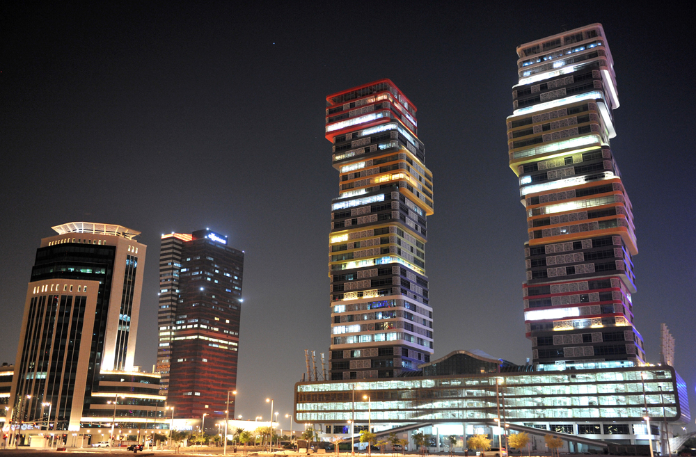 Lusail City at night. Picture by: Salim Matramkot/The Peninsula