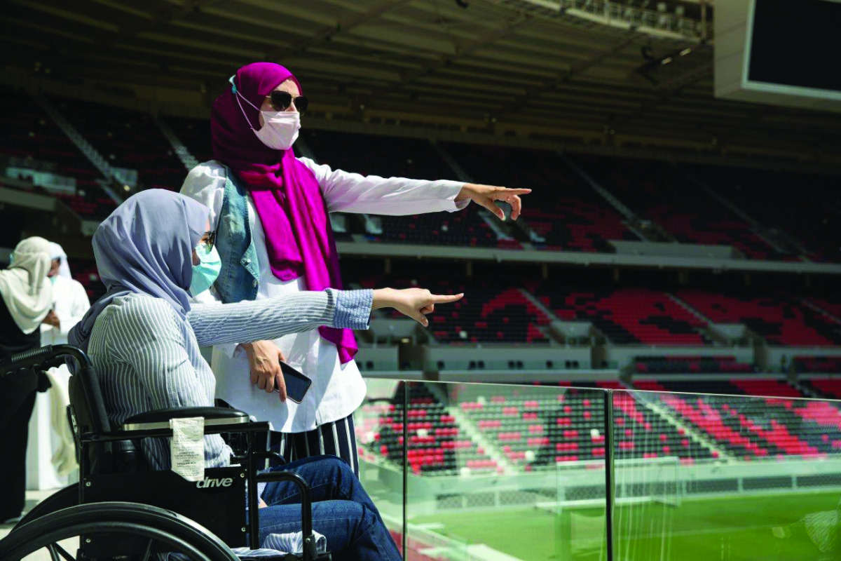 Dedicated accessible seating will be allocated for fans with limited mobility at all stadiums. 