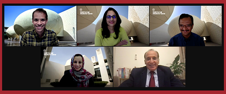 Members of the WCM-Q’s Institute for Population Health, who recently published research examining whether telehealth is an effective way to provide healthcare for older people.