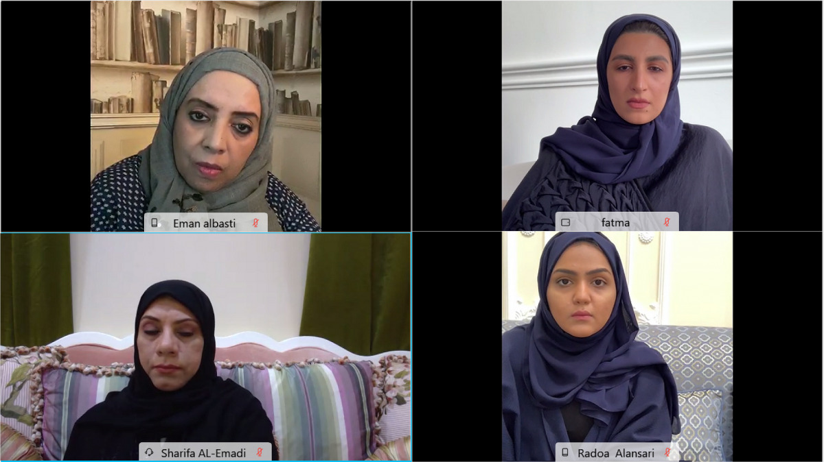 Participants in the second webinar highlighting women affairs during COVID-19.