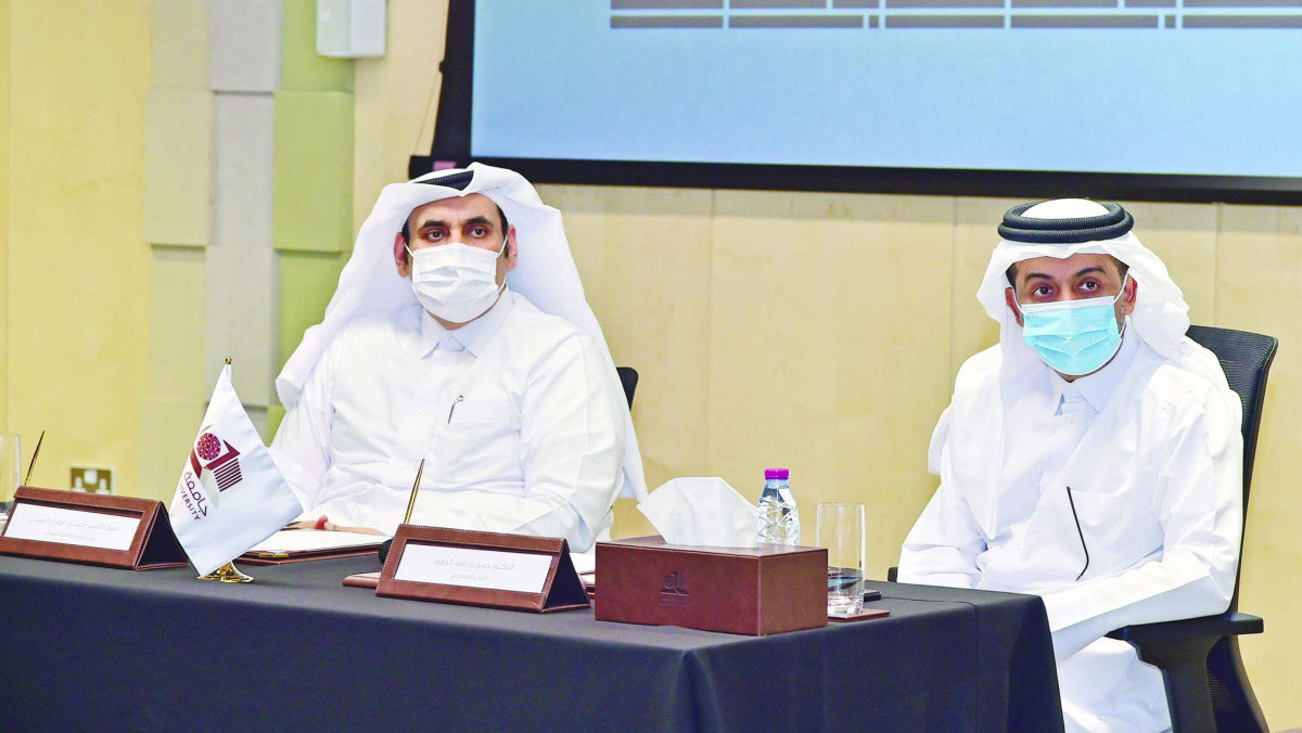 QU President with GTA Chairman at the MoU signing ceremony 