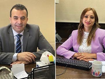 Riyad Ayyash and Hana Khalily