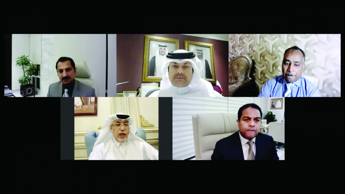 Participants during the press conference held virtually on Saturday.