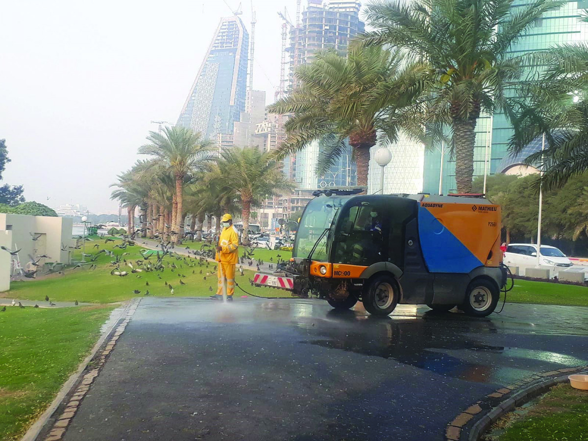 MME has deployed over 2,000 workers and 1,112 garbage trucks in the country