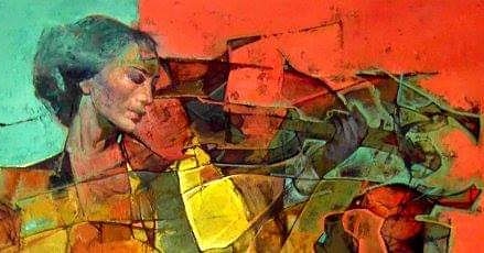 An artwork showcased under Prism Virtual Exhibition.