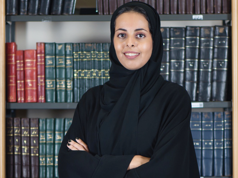 Maryam Al Thani, Section Head of Reference and Information Services at Qatar University Library