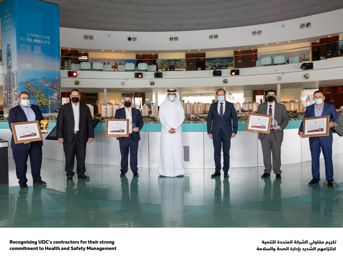 UDC's contractors recognised for their strong commitment to Health and Safety Management.
