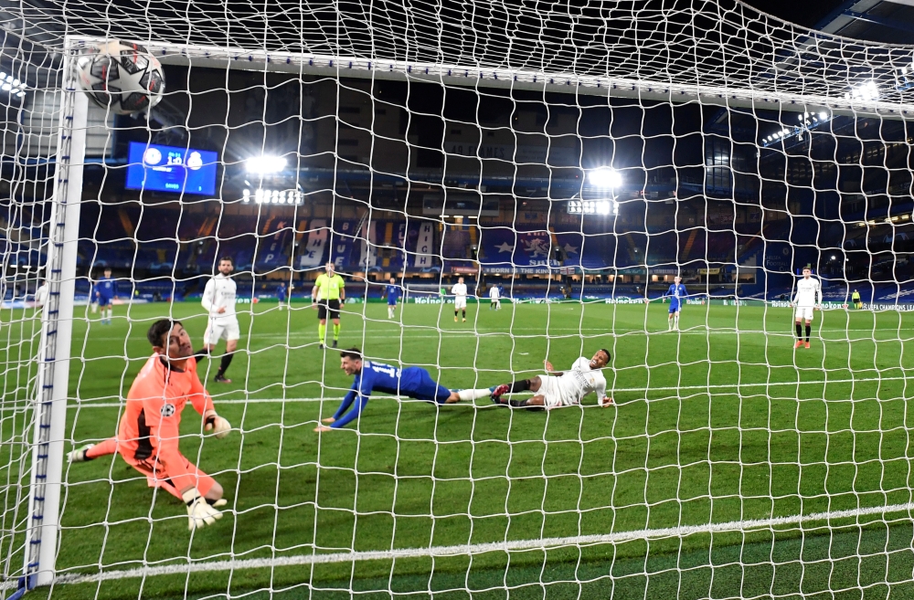 Chelsea's Mason Mount scores their second goal REUTERS/Toby Melville