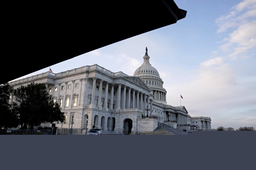 A view of the US Capitol Building in Washington, D.C., U.S. December 21, 2020. REUTERS/Ken Cedeno/File Photo