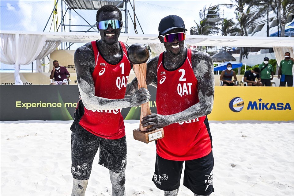 Beach volleyball Qatar jumps to 7th position in FIVB World Rankings The Peninsula Qatar
