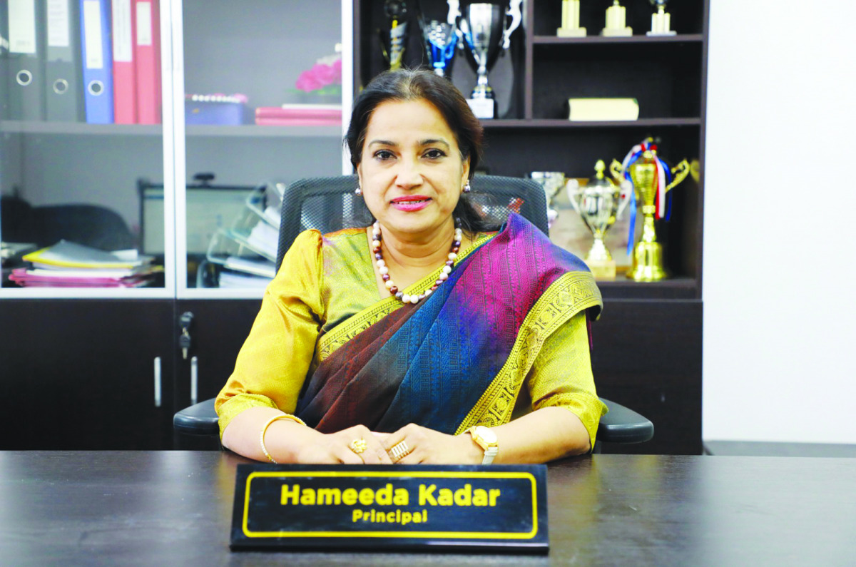Hameeda Kadar, Principal at M.E.S Indian School has been named Counsellor for Qatar region by the CBSE.
