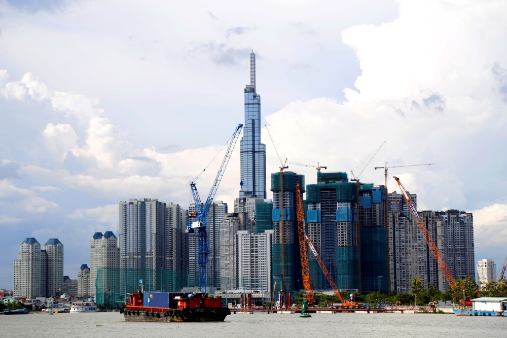 File photo: Vinhomes Central Park and Landmark 81, Vietnam's tallest building are seen from the Saigon river in Ho Chi Minh city, Vietnam June 6, 2019. Reuters/Yen Duong/File Photo
