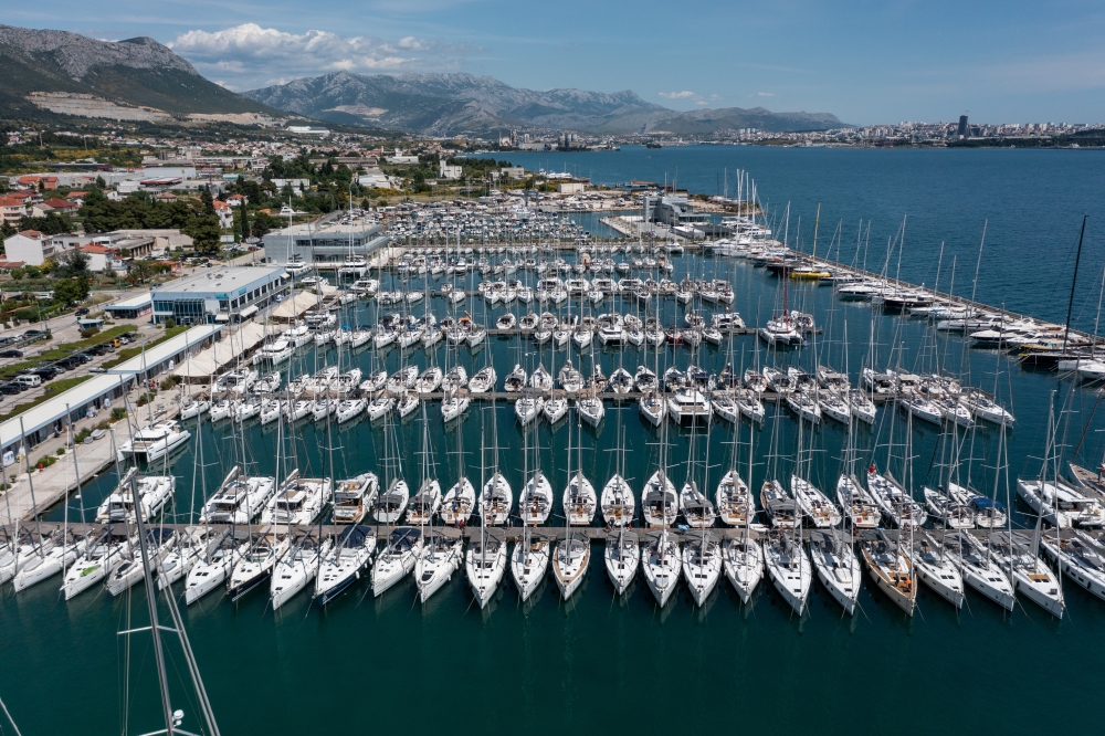 General view of the Kastel Gomilica marina, Croatia, May 29, 2021. Reuters/Antonio Bronic