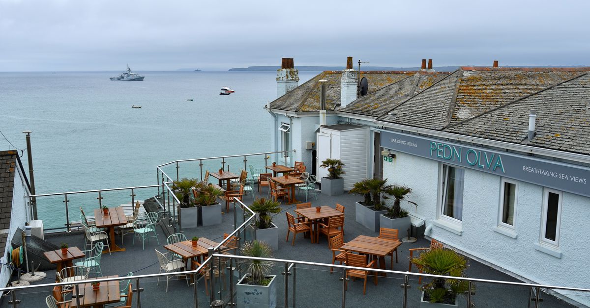 The Pedn Olva Hotel is seen, after it was closed due to a guest contracting coronavirus disease (COVID-19), during the G7 leaders summit, in St Ives, Cornwall, Britain, June 10, 2021. REUTERS/Dylan Martinez
