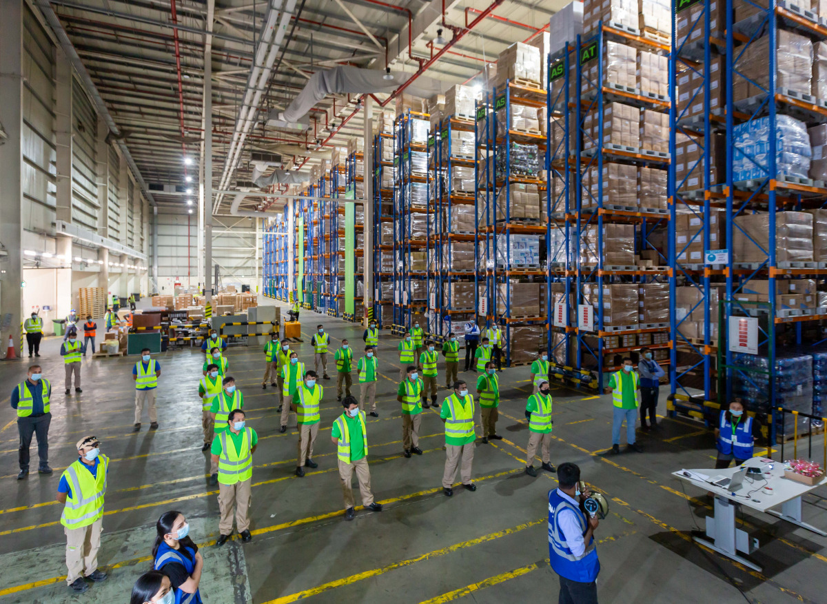 GWC staff during an event held to mark World Food Safety Day.