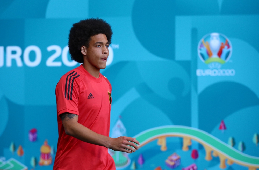 Belgium's Axel Witsel before training Reuters/Hannah Mckay/File Photo
