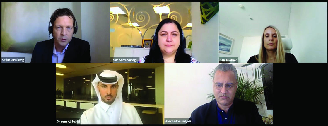 Experts participating in the webinar.