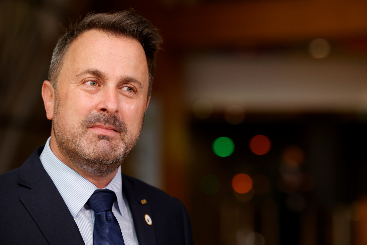 Luxembourg's Prime Minister Xavier Bettel. Olivier Matthys/Pool via REUTERS
