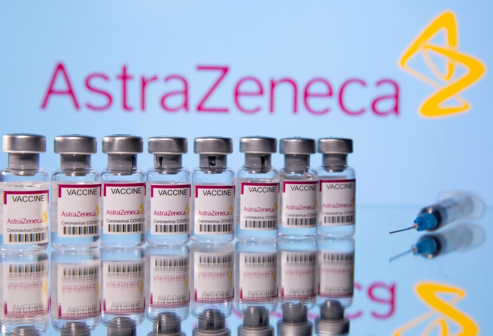 FILE PHOTO: Vials labelled 