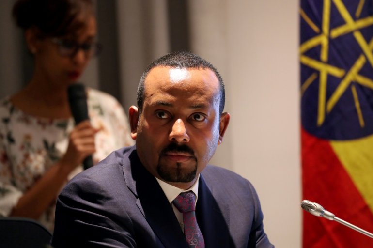 Ethiopia's Prime Minister Abiy Ahmed. REUTERS/File Photo

