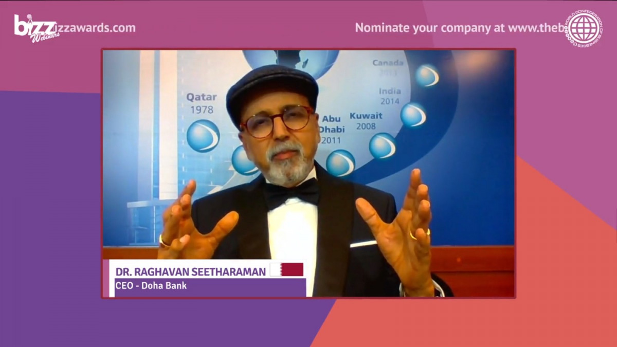 Dr. R Seetharaman, CEO of Doha Bank
