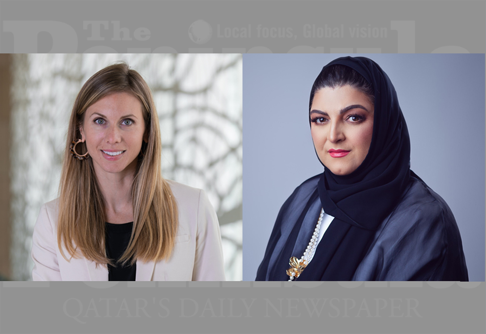 From left: Paige M. McDonough and Effrosyni Parampota