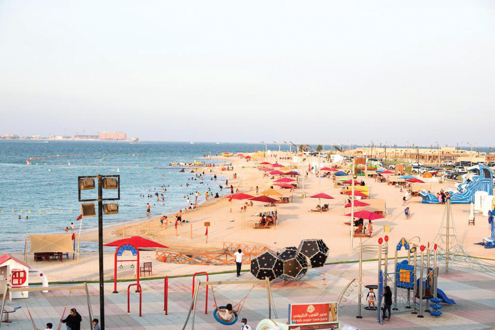Katara beach is open to visitors from 3pm to 10pm. Swimming is allowed until sunset. 