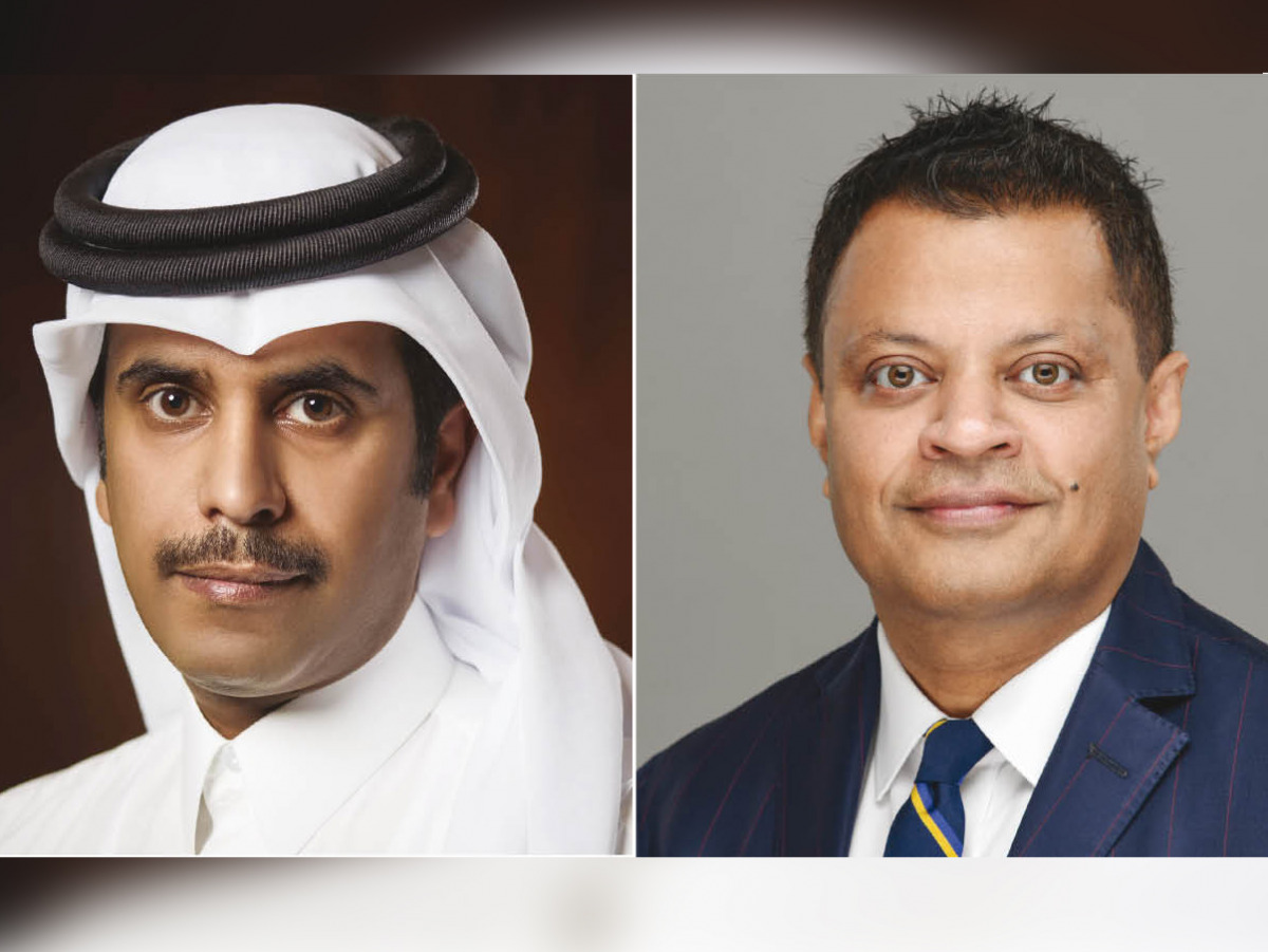 Sheikh Abdulla bin Fahad bin Jassem bin Jabor Al Thani (left), Chairman, GWC and Ranjeev Menon, Group CEO, GWC