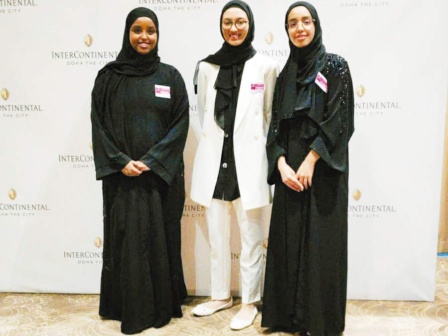 The QU alumni associated with Revive, a small start-up.