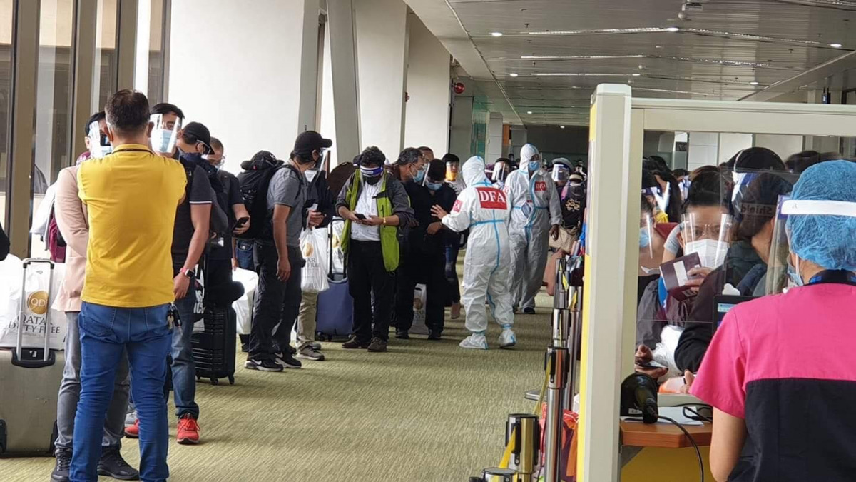 Photo credit: Official Facebook page of Office of the Undersecretary for Migrant Workers' Affairs
