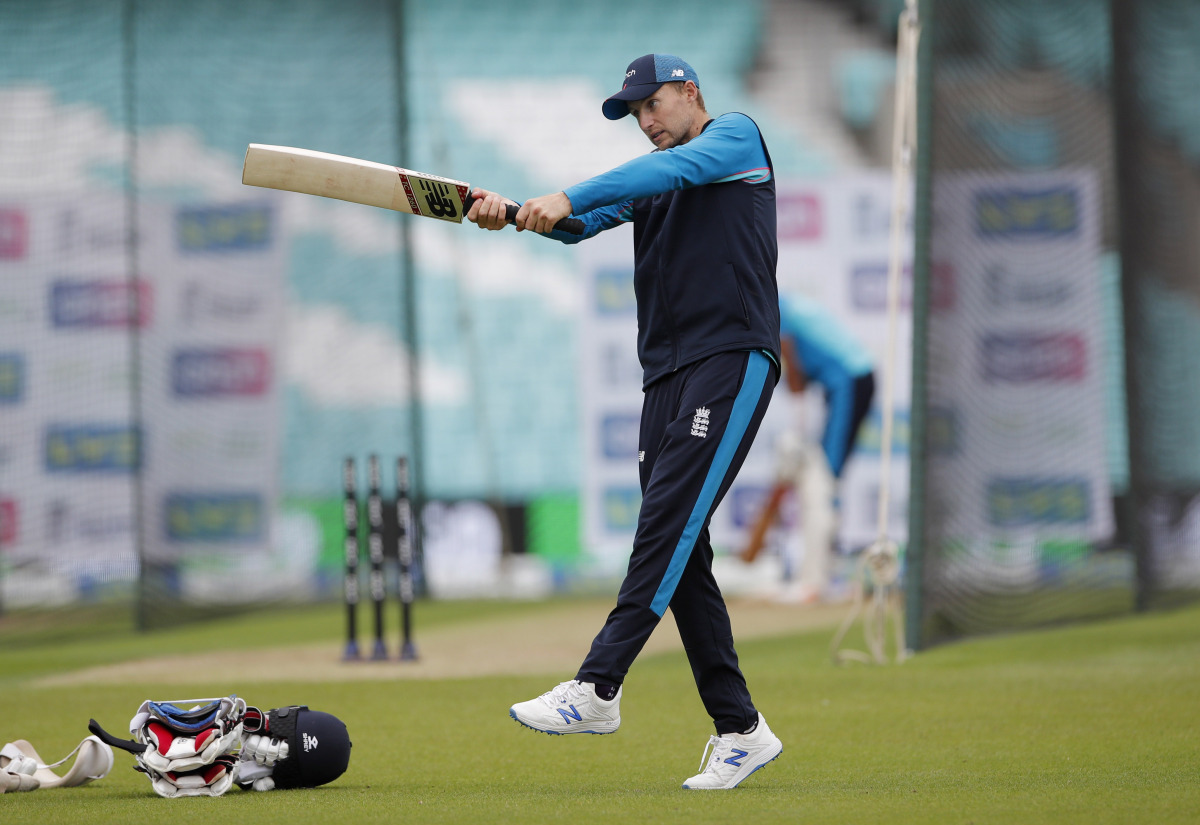 Cricket - Fourth Test - England Nets - The Oval, London, Britain - September 1, 2021 England's Joe Root during nets Action Images via Reuters/Andrew Couldridge
