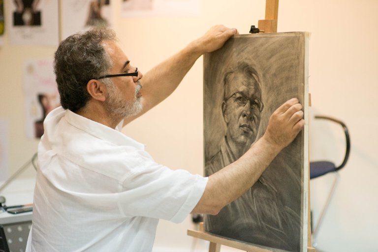 Community classes help people keen on art and design to pick up skill.