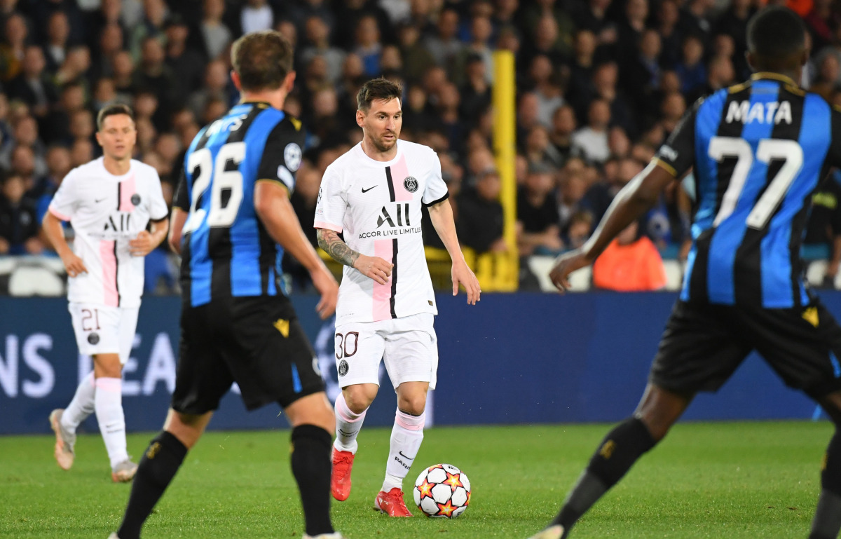 Paris St Germain's Lionel Messi in action REUTERS/Piroschka Van De Wouw
