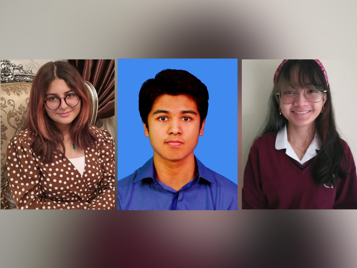 From Left: Tala Al Farra, Dion Baldsing and Richelle Escoto