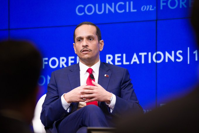 Deputy Prime Minister and Minister of Foreign Affairs HE Sheikh Mohammed bin Abdulrahman Al-Thani in an interview with the US Council on Foreign Relations (CFR) 