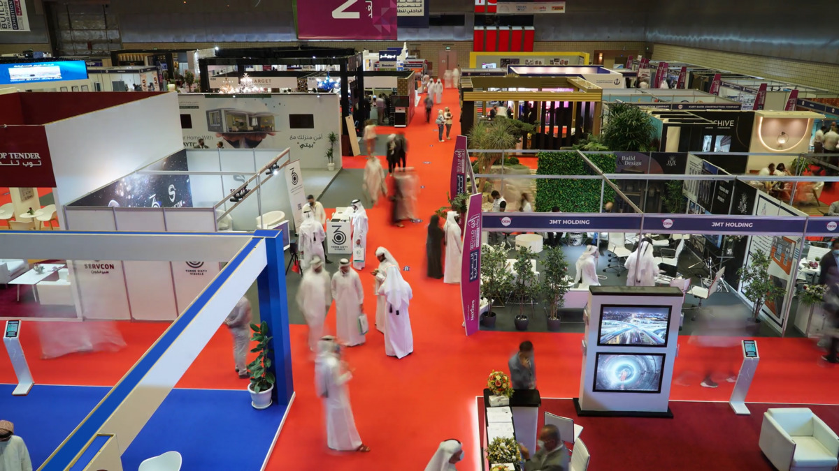 Visitors during the Build Your House Expo which concluded recently.