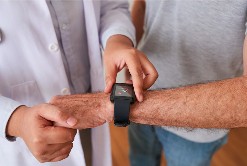 Representative image of the smart watch for Alzheimer's patients. 