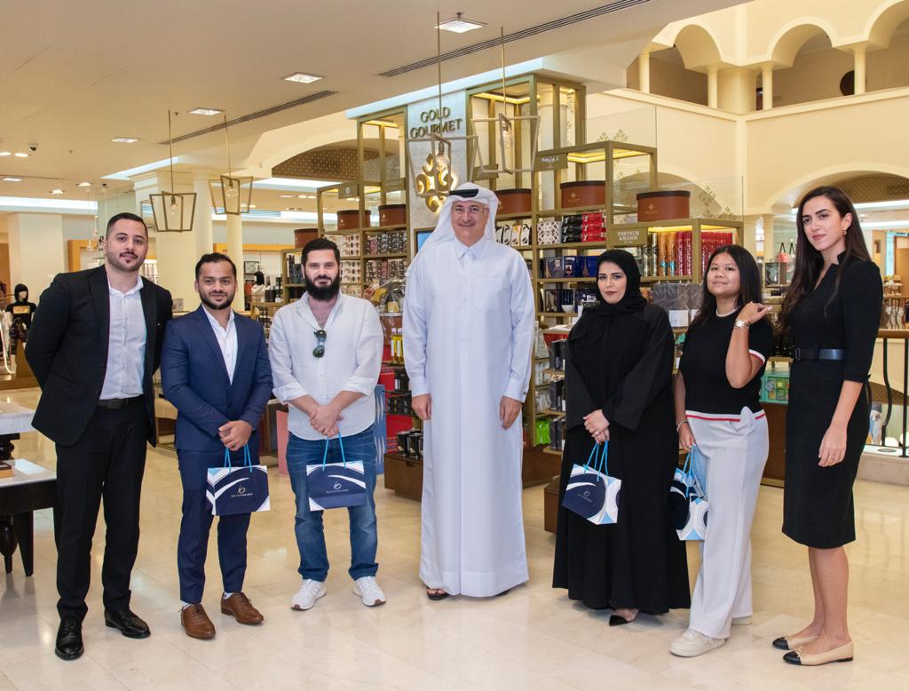 A group photo of the winners of the design competition. 