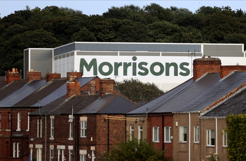File photo: A view of a Morrisons supermarket in Birtley, Britain, August 16 2021. Reuters/Lee Smith/File Photo