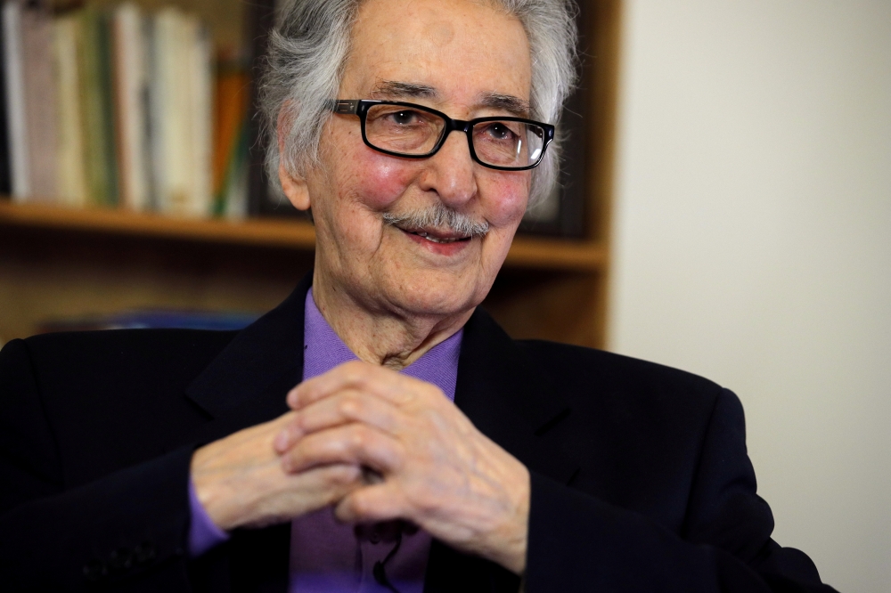 File photo: Former Iranian President Abolhassan Bani-Sadr attends an interview with Reuters in Versailles, near Paris, France, January 31, 2019. Reuters/Philippe Wojazer/File Photo