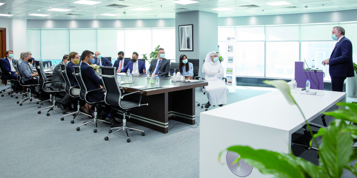 A session in progress during the roundtable held at QFC. 