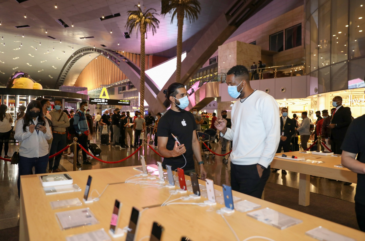 An Apple Store at HIA. 