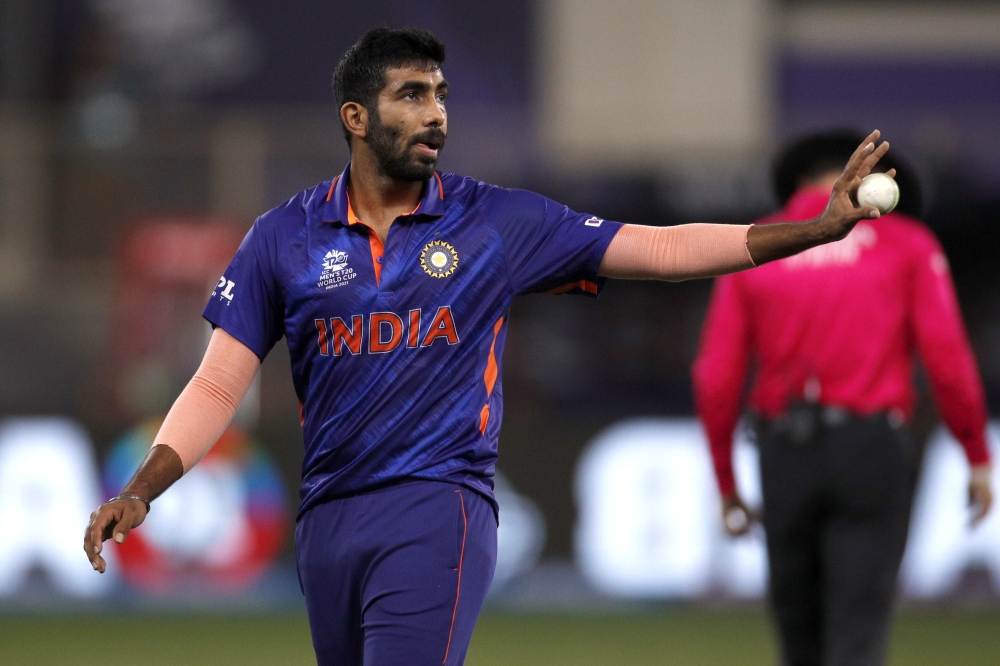  India's Jasprit Bumrah REUTERS/Hamad I Mohammed