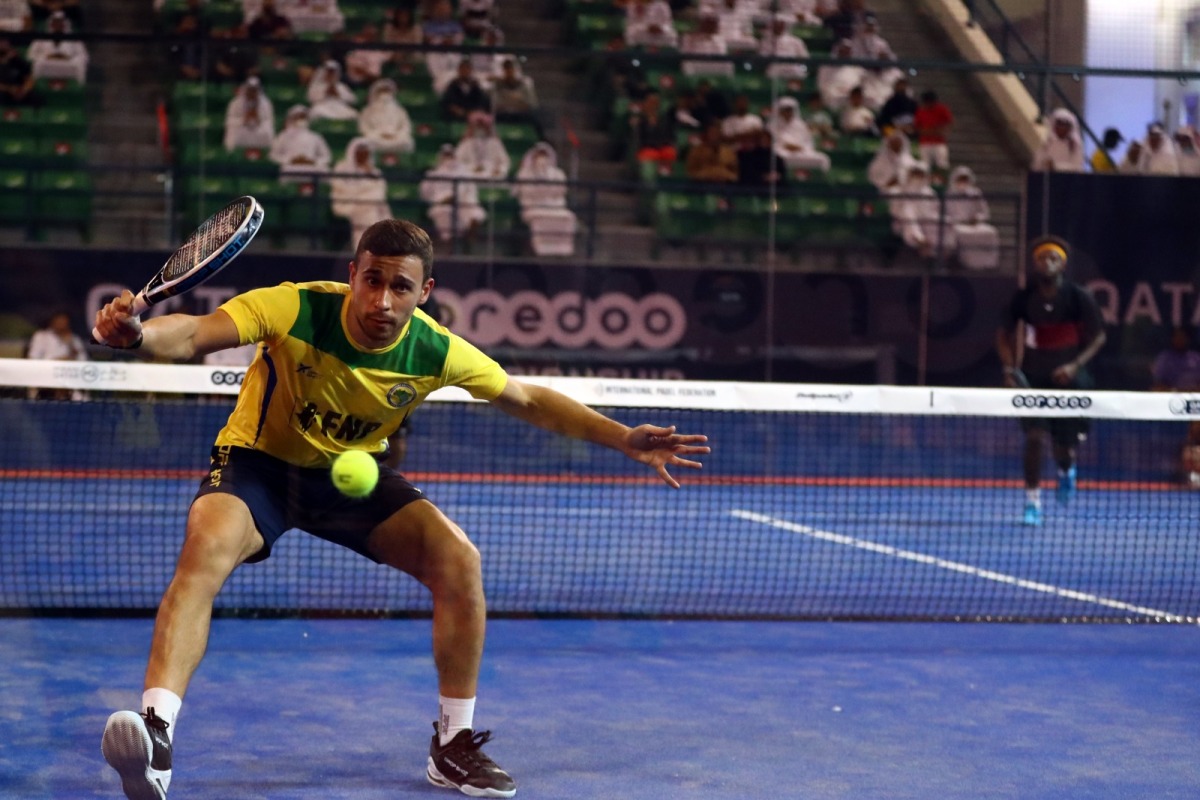 Brazil player in action