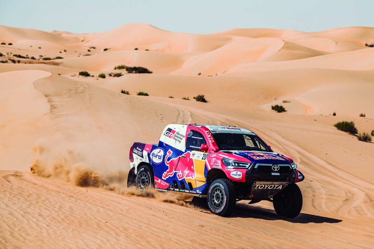 Favourite Nasser Saleh Al Attiyah of Qatar needs merely to finish inside the points to secure his fifth title.