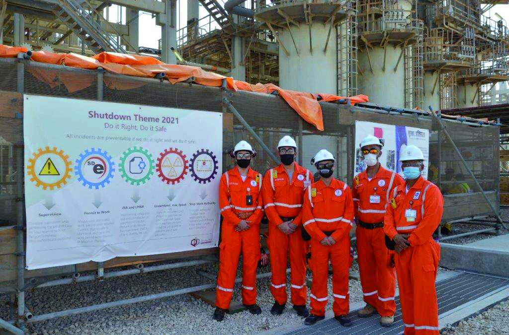 Officials posing for the photo during the event.