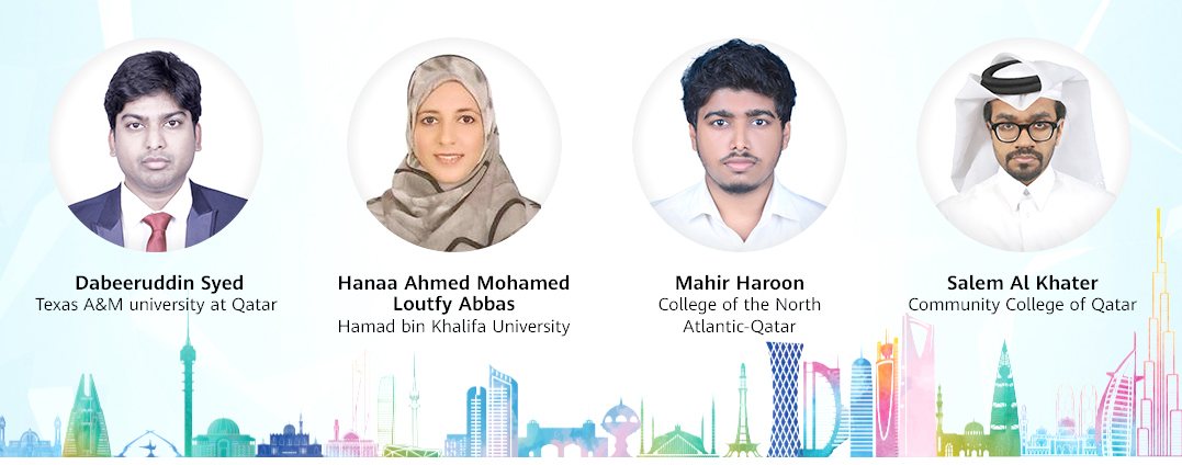 Qatar National Winners of Huawei's Middle East ICT Competition