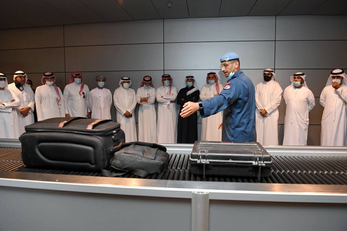 GCC security delegation visits HIA, briefed on modern security systems